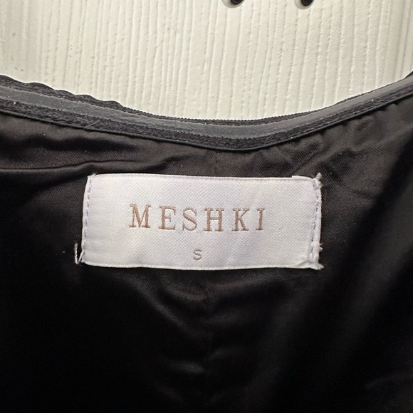 Meshki Meredith Strapless Bow Mini Dress - Black Size Small - SOLD OUT ONLINE - Picture 5 of 6